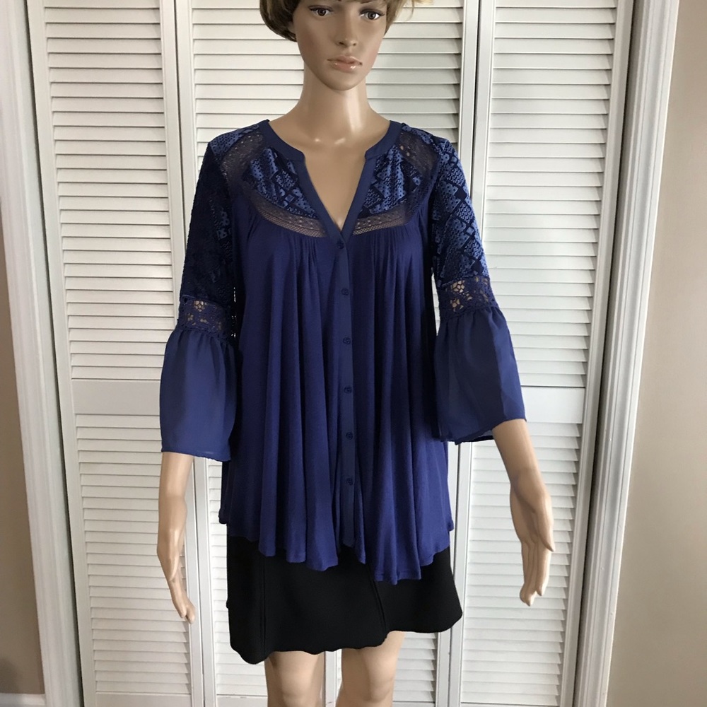 Vintage American Blues Shirt SZ MED NWT‎